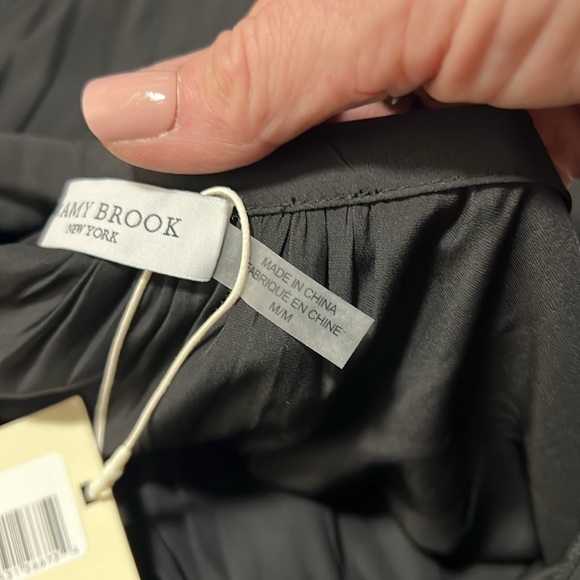 Ramy Brook NWT Black Rosey Mini Dress Size M - Picture 10 of 12
